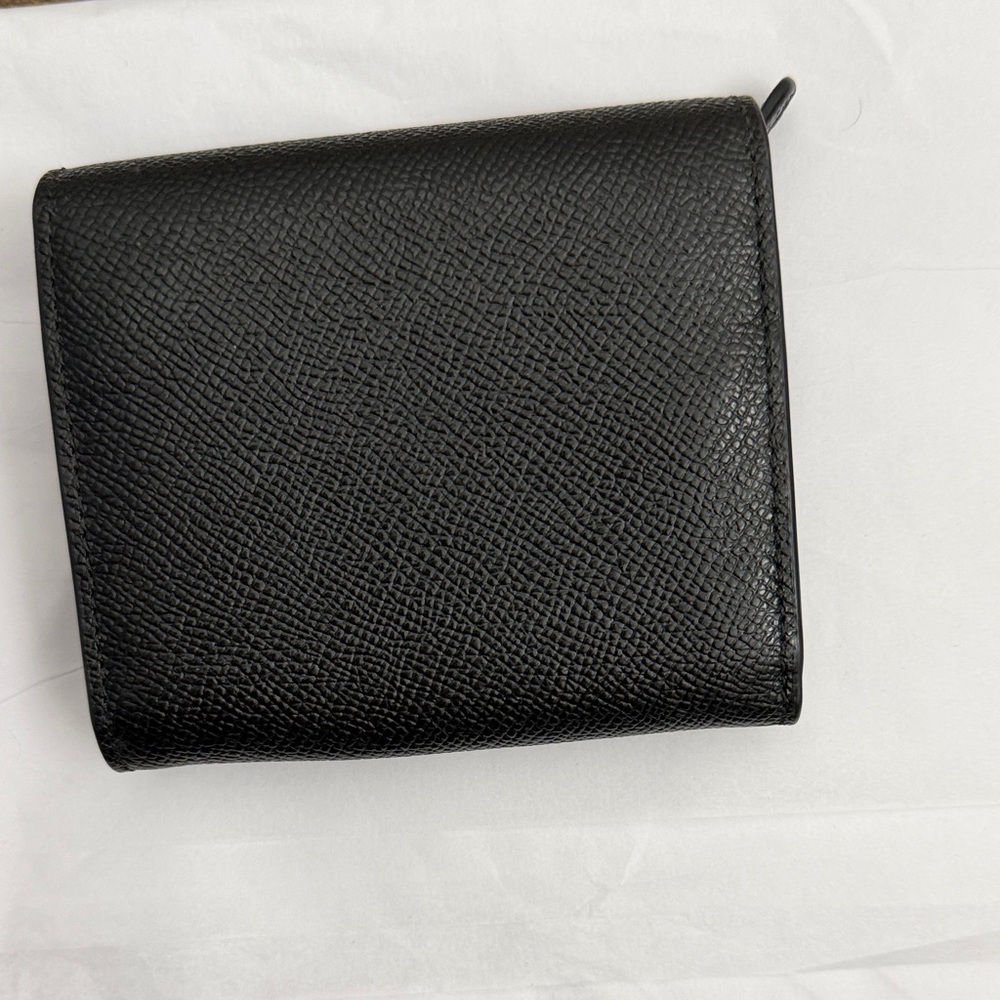 Coach Textured Black Leather Wallet - Picture 2 of 5